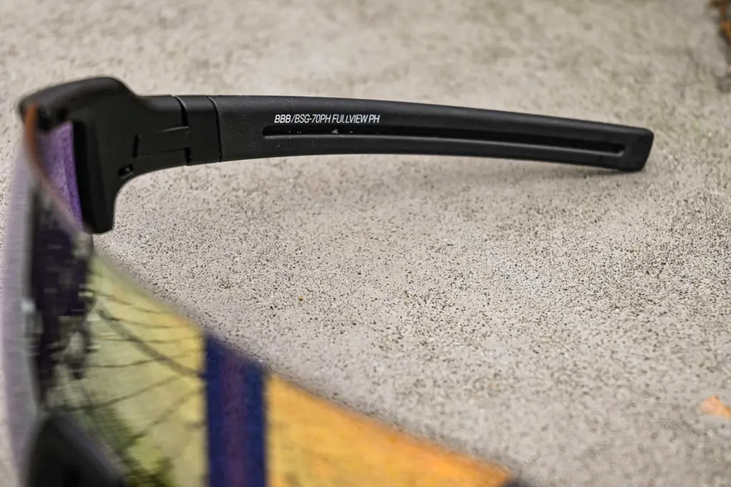 BBB FullView PH MLC review, fietsbril met foto chromatische lens, meesleurende lens